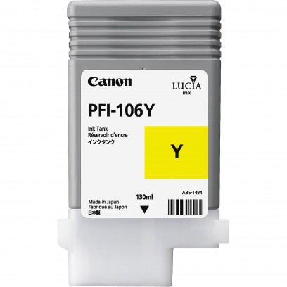 Canon PFI-106Y Yellow 130 ml CF6624B001AA