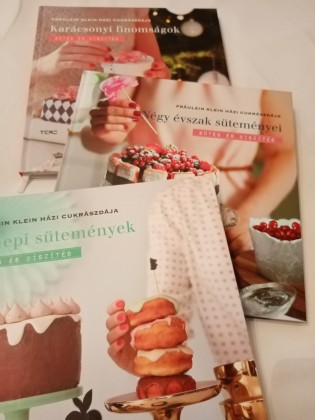 Fräulein Klein házi cukrászdája 1-3 kötet együtt.