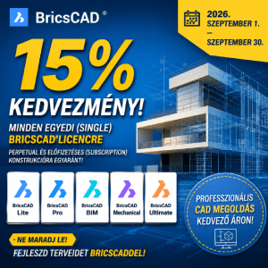 BricsCAD akció