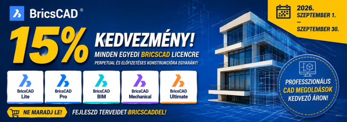 BricsCAD akció