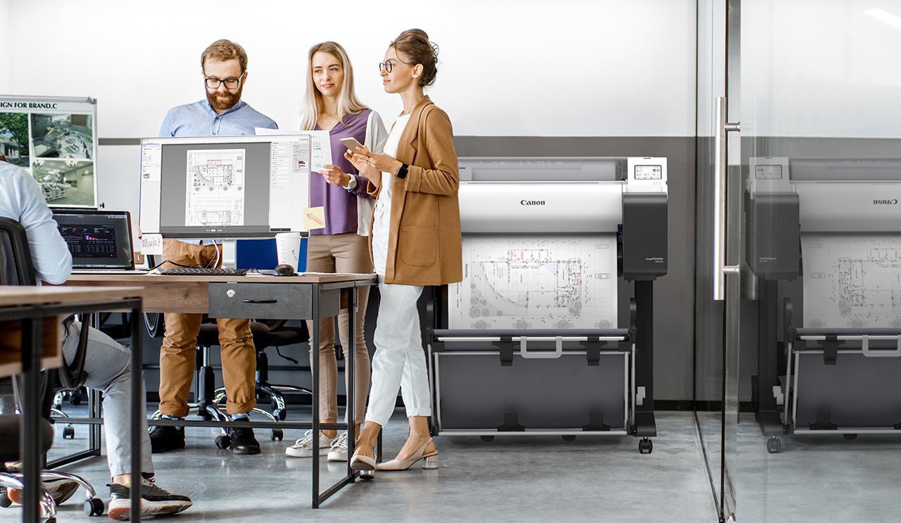 Canon plotter termékbemutatón jártunk!