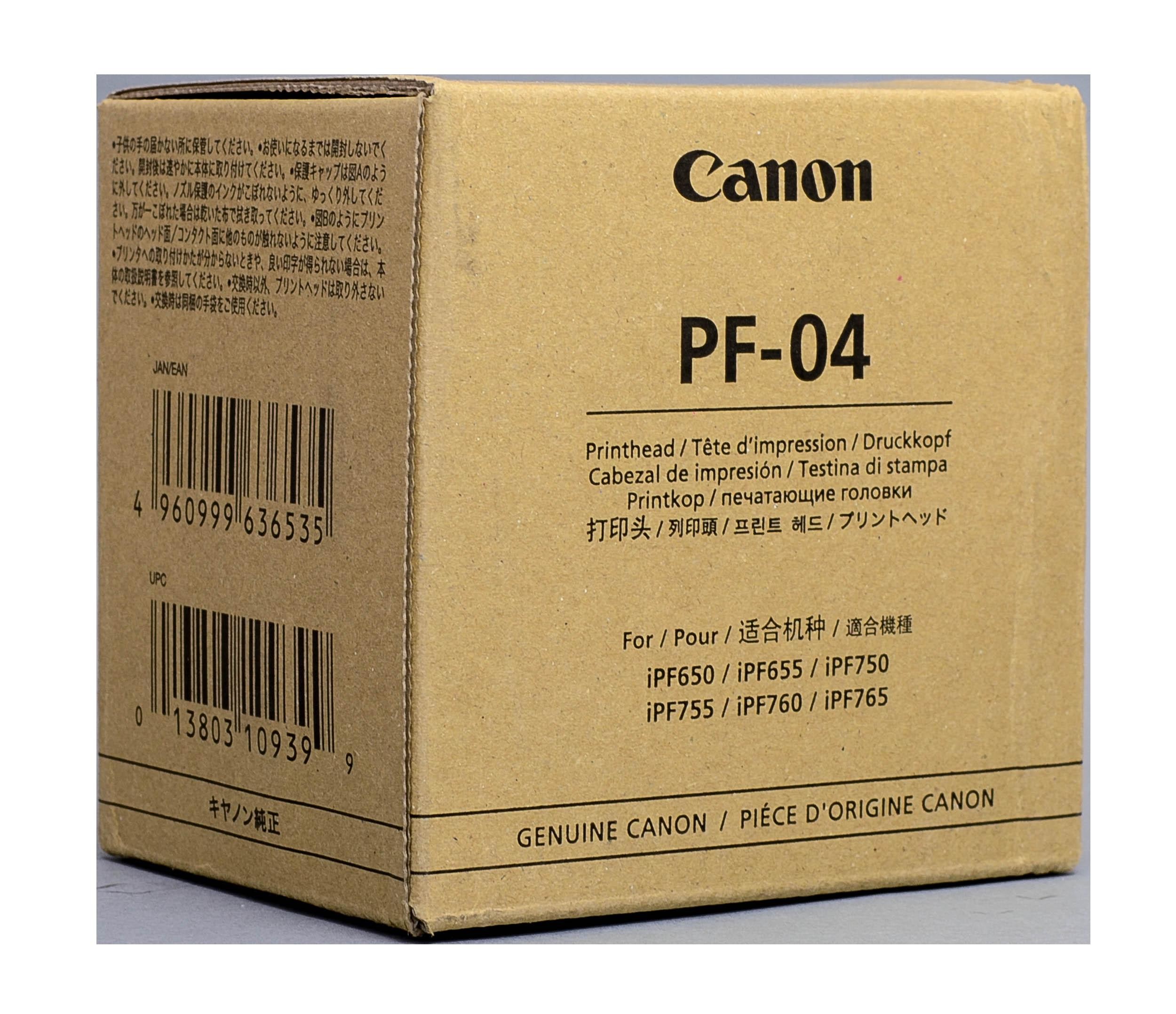 Головка canon. Печатающая головка Canon PF-04. Canon PF-04 3630b001. PF-04 printhead. Печатающая головка Canon PF-04 (3630b001).