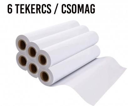 6 tekercs plotter papír A3 0.297mm x 50m - 80g