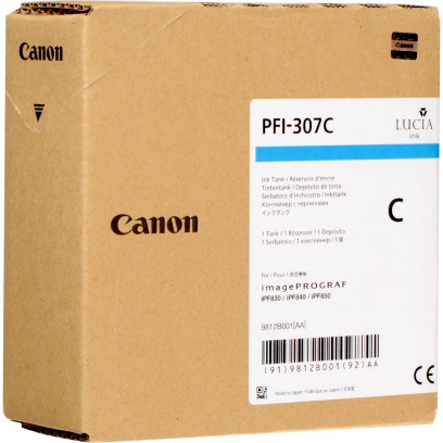 Canon PFI-307C Cyan 330 ml CF9812B001AA