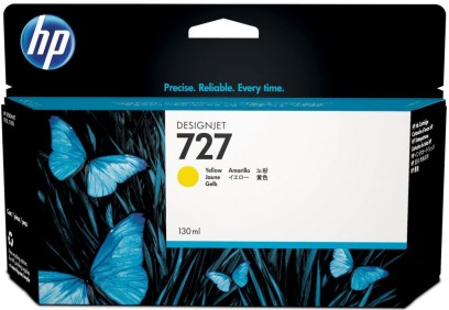 HP No. 727 Yellow tintapatron (130 ml) B3P21A