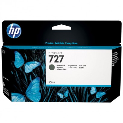 HP No. 727 Matt fekete tintapatron (300 ml) C1Q12A