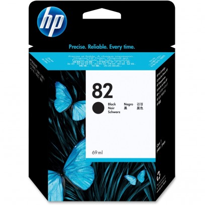 HP No. 82 Fekete tintapatron (69ml) CH565A