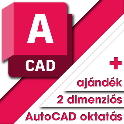 AutoCAD 2023 új előfizetés 1 évre + ajándék AutoCAD 2D online tanfolyam