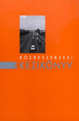 Közbeszerzési kézikönyv CD melléklettel