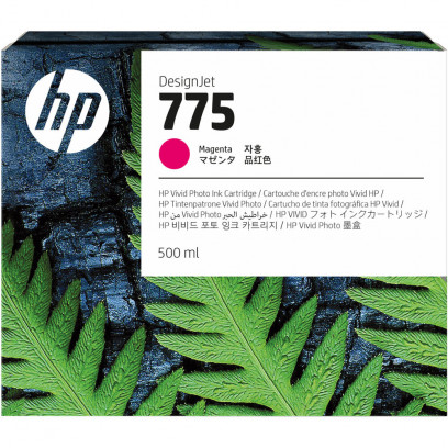 HP No. 775 Tintapatron, magenta színű, 500 ml (1XB18A)