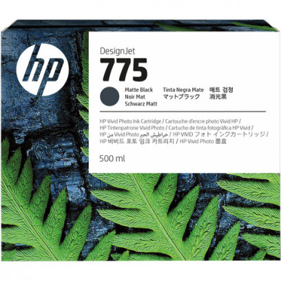 HP No. 775 Tintapatron, matt fekete színű, 500 ml (1XB22A)