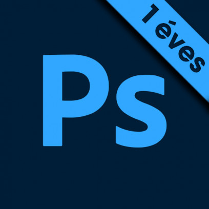 Adobe Photoshop 1 éves előfizetés /65297615BA01C12/