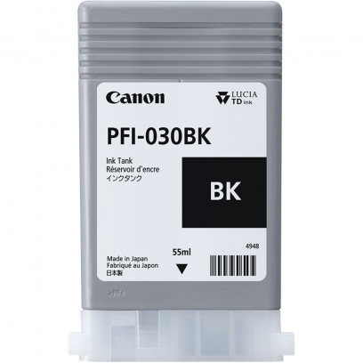 Canon PFI-030BK Black tintapatron 55 ml (3489C001)